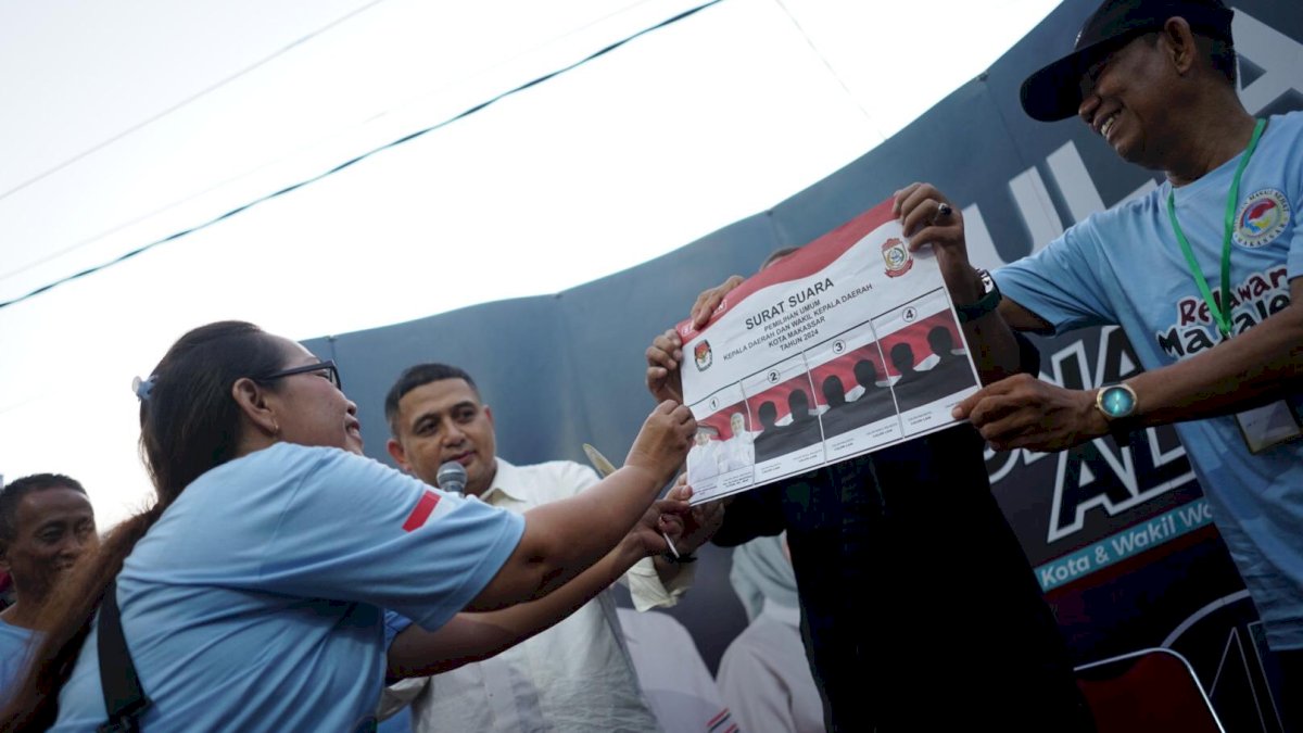 Appi Harap Tim dan Relawan Tetap Jaga Basis Meski Survei Selalu Tertinggi
