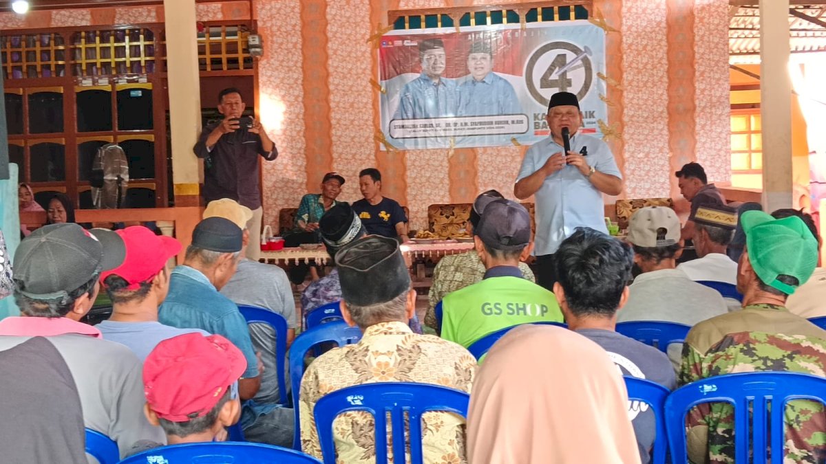 Tawarkan Program Unggulan, Warga Kelara Siap Menangkan Paslon Nomor 4