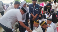 Camat Sangkarrang Buka Puasa Bersama Anak Yatim dan Kaum Duafa