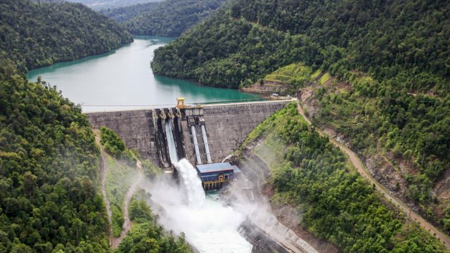 PLTA yang dioperasikan PT Vale untuk mewujudkan komitmen berkelanjutan. Foto: Istimewa.