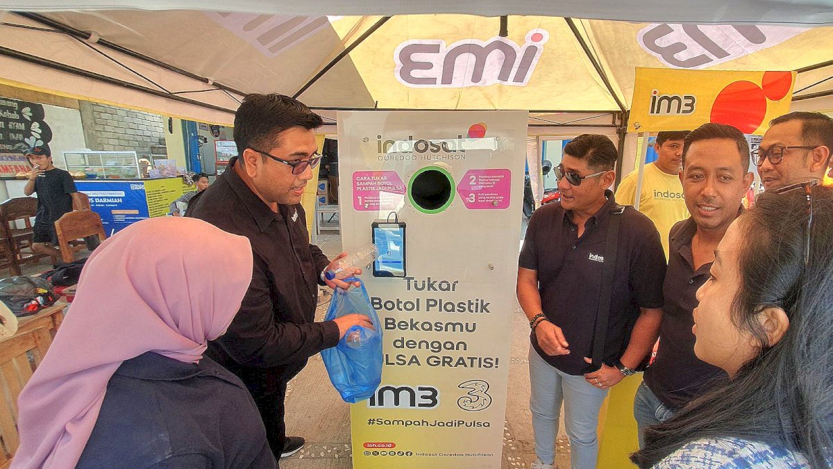 Indosat Ubah Sampah Jadi Pulsa, Berdayakan Indonesia Lewat Pelestarian Lingkungan