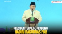 VIDEO: Presiden Terpilih, Prabowo Subianto Hadiri Rakornas PKB