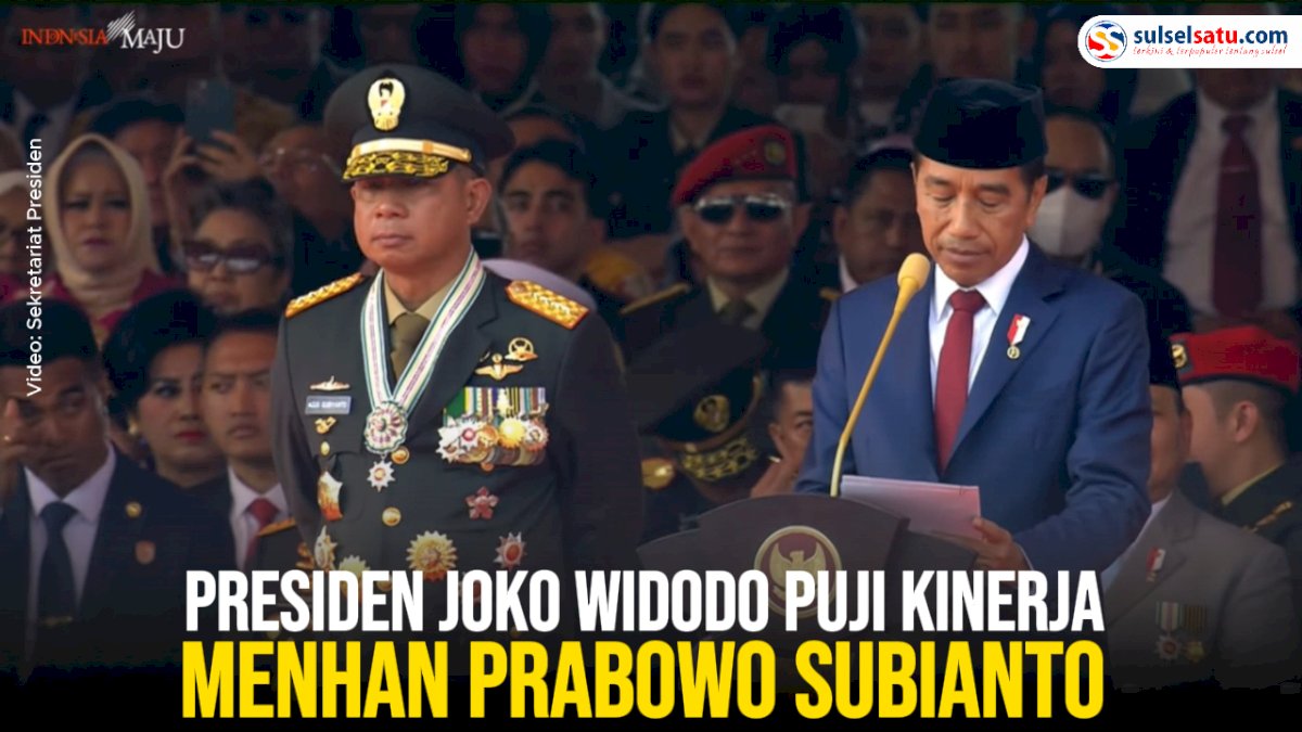 VIDEO: Presiden Joko Widodo Puji Kinerja Menhan Prabowo Subianto