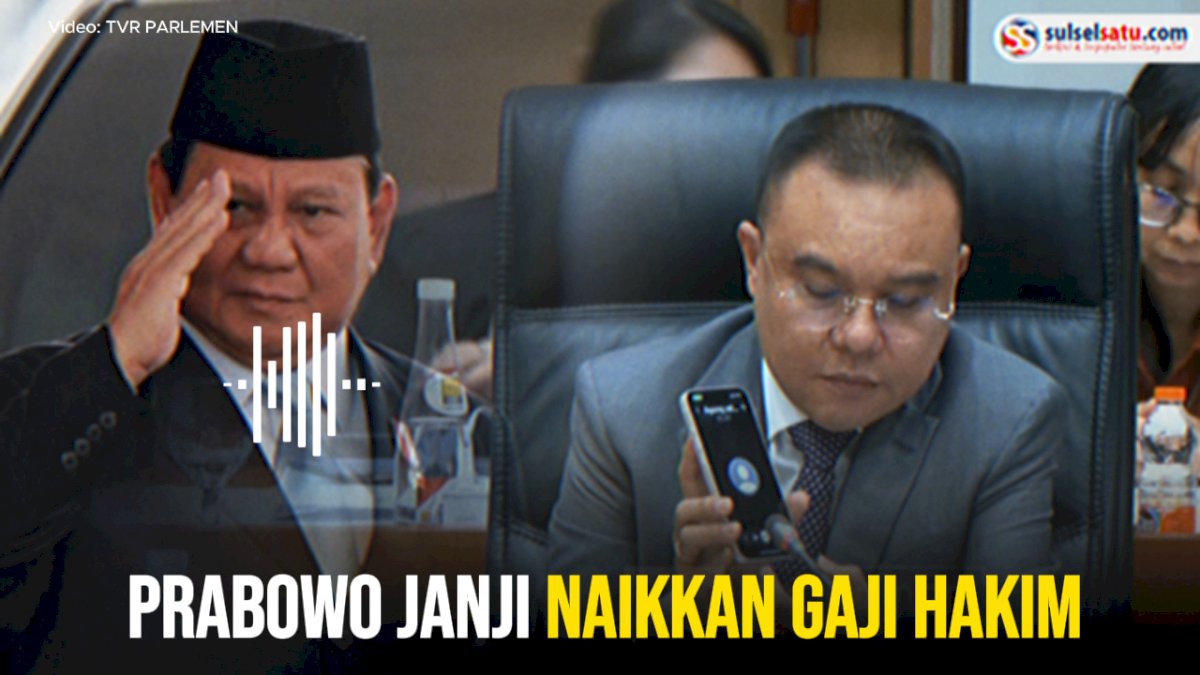 VIDEO: Prabowo Janji Naikkan Gaji Hakim