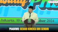 VIDEO: Hadiri Rakornas PKB, Prabowo: Berani Koreksi Diri Sendiri