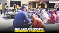 VIDEO: Tangis Haru Sri Ratna Dapat Hadiah Umroh dari Kapolrestabes Makassar