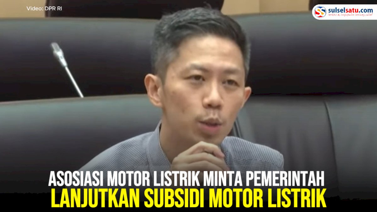 VIDEO: Asosiasi Motor Listrik Minta Pemerintah Lanjutkan Subsidi Motor Listrik