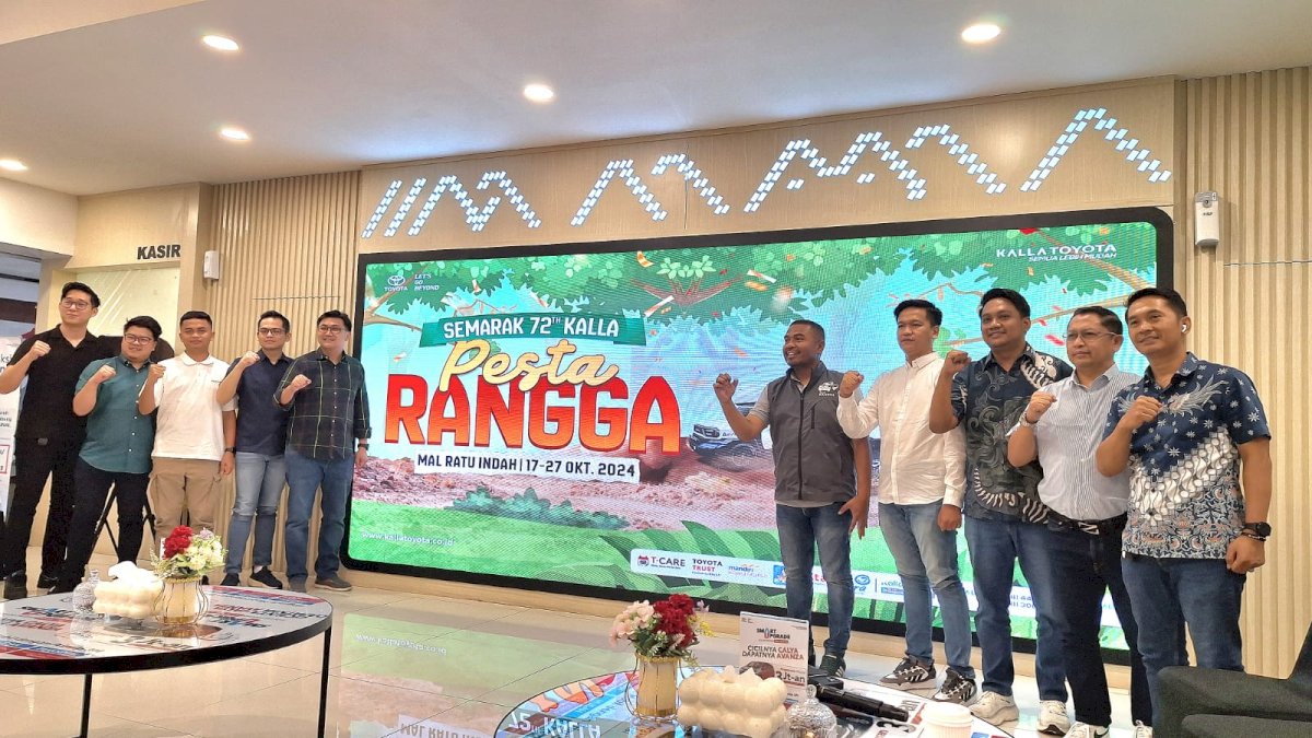 Toyota Rangga Bakal Gelar Pesta di Mal Ratu Indah, Tampilkan Tiga Konsep Berbeda