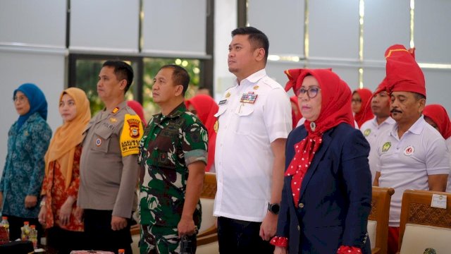 Bupati Gowa Adnan Purichta Ichsan menghadiri Pelantikan Pengurus YJI Cabang Kabupaten Gowa. Foto: Istimewa.