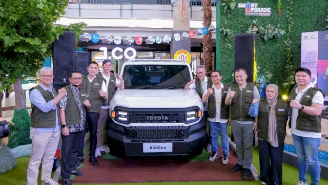 Peluncuran All New Hilux Rangga di Mal Ratu Indah. Foto: Istimewa.