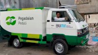 Pegadaian Kanwil Makassar Beri Bantuan Satu Mobil Sampah kepada Bank Sampah ASOKA V