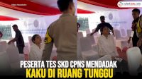 VIDEO: Peserta Tes SKD CPNS Mendadak Kaku di Ruang Tunggu
