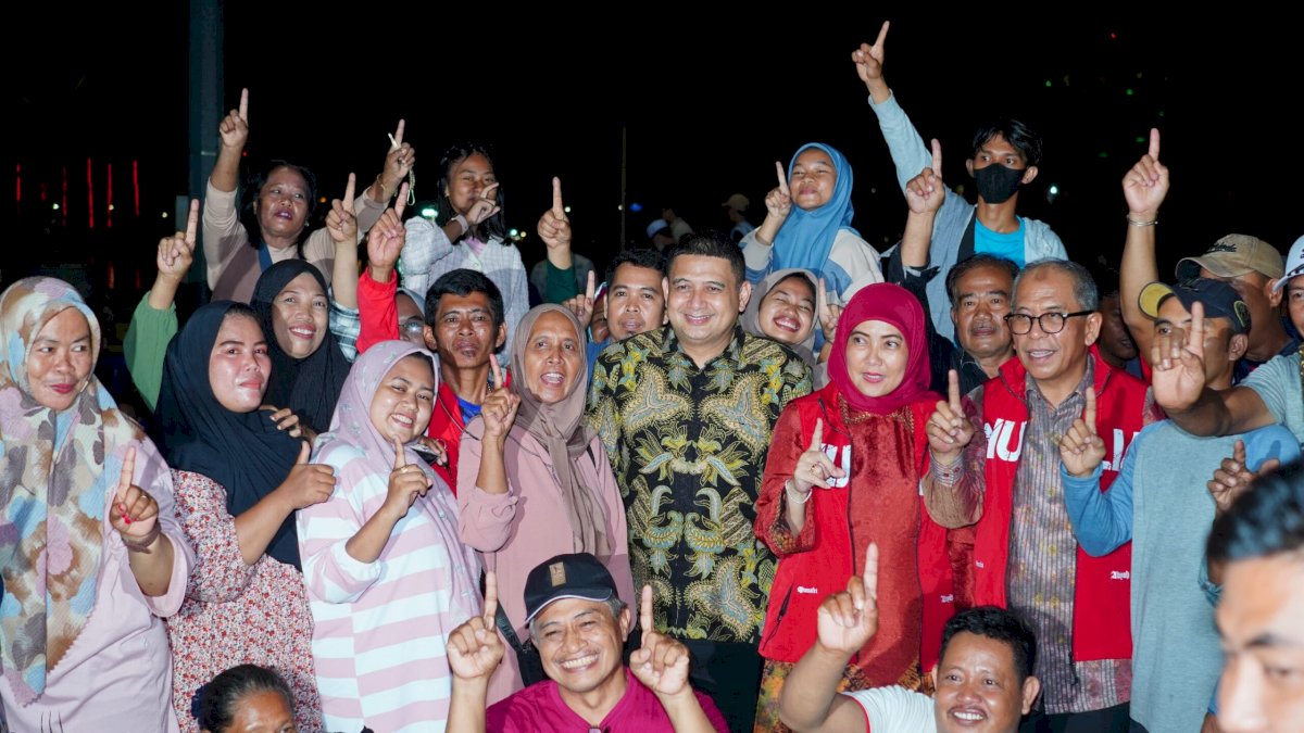 Ditemani IAS, Appi-Aliyah Serap Aspirasi Pedagang di Pantai Losari