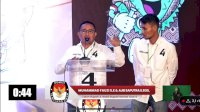 Ketenangan Muhammad Fauzi Hadapi Serangan Pribadi di Debat Pilkada Lutra Tuai Pujian