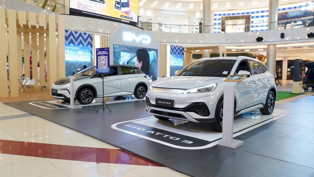 Perkuat Eksistensinya di Makassar, BYD Indonesia Ajak Masyarakat Merasakan Empat Produk Unggulannya Pada Pameran Mall to Mall
