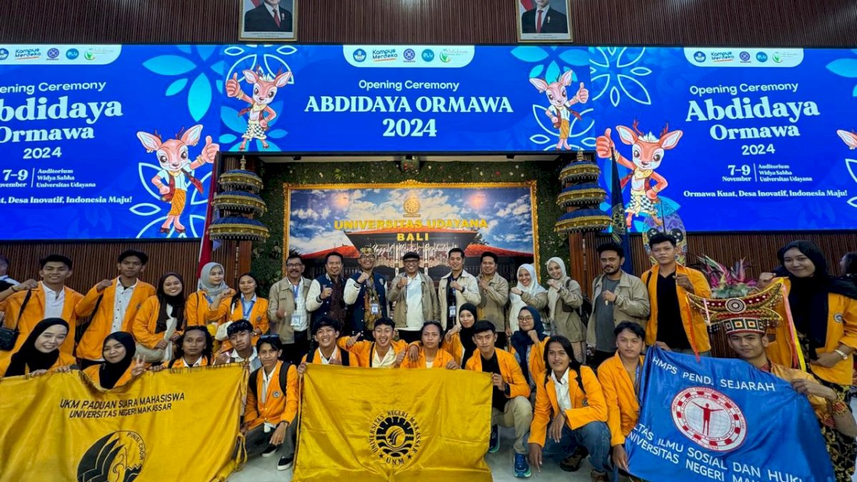Abdidaya Ormawa 2024 Resmi Dibuka, WR III UNM: Ini Panggung untuk Menujukan Kualitas Mahasiswa Kita