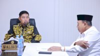 Bertemu DMI, Pjs Arwin Azis Harap Masjid Bebas Biaya Parkir