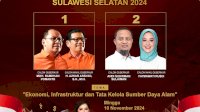 Digelar Hari Ini, Debat Kedua Pilgub Sulsel Bicara Soal Ekonomi, Infrastruktur Hingga Tata Kelola SDA