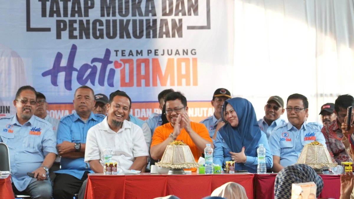 Sama-sama Didukung Prabowo, Ini Keuntungan Gowa Jika Andalan Hati dan Hati Damai Terpilih