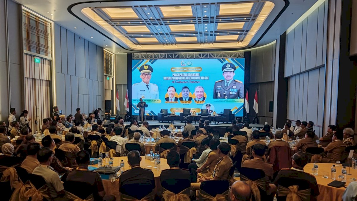 Satgas Percepatan Investasi Sulsel Dibentuk, Target Pertumbuhan Ekonomi Hingga 8 Persen