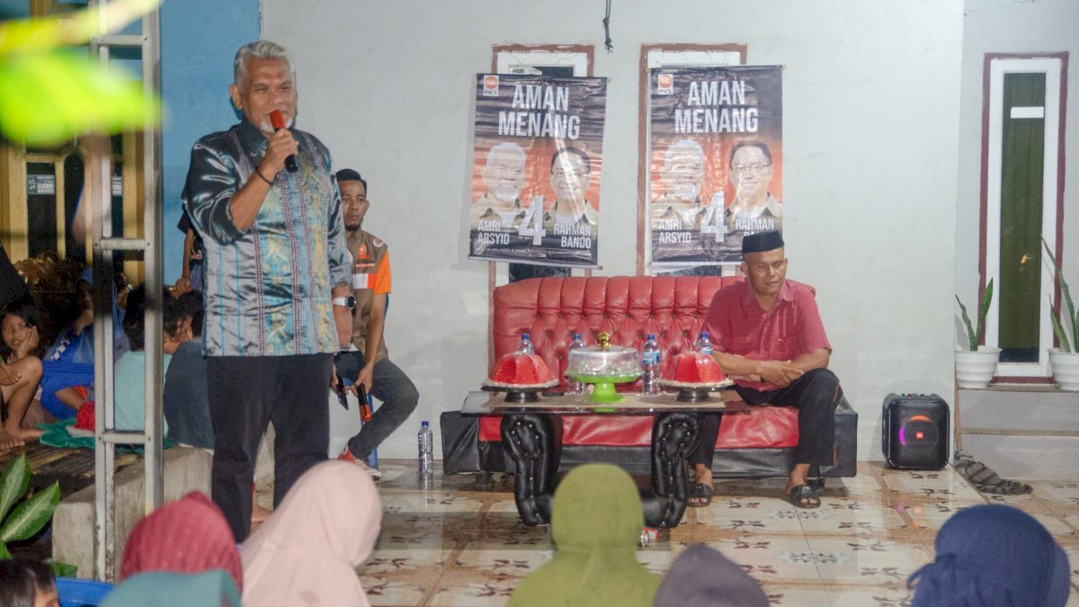 Janji AMAN untuk Warga Barombong, Perbaikan Jalan hingga Sarana Kesehatan dan Pendidikan