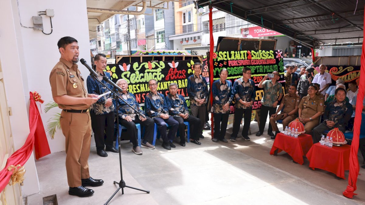 Pjs Arwin Azis Resmikan Kantor Yayasan Sapta Mulia