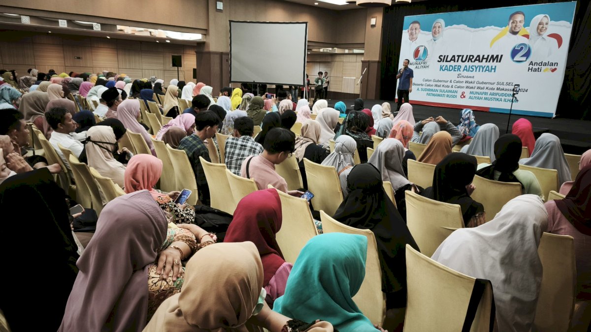 Andi Sudirman Garap Pemilih di Makassar Bareng Appi-Aliyah