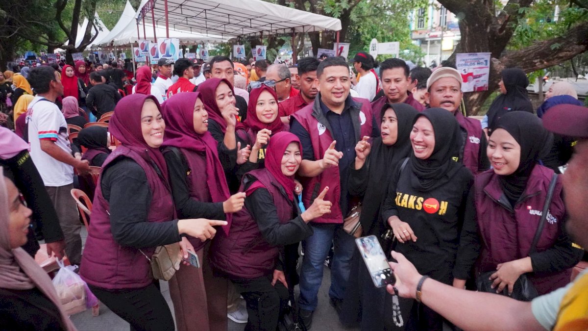 Euforia Kampanye di Panakkukang, Rahman Pina Yakin Kemenangan Appi-Aliyah di Depan Mata