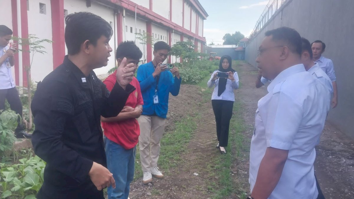 Kadiv Pemasyarakatan Beri Apresiasi Petugas Lapas  Makassar Gagalkan WBP Pecobaan Pelarian