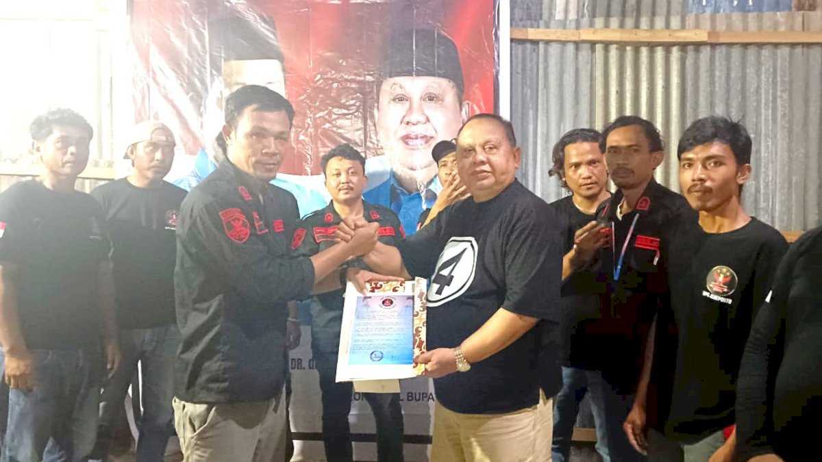 Organisasi GRIB Jaya Bentukan Hercules Siap Menangkan ‘Kabar Baik – Barakka’ di Pilkada Jeneponto