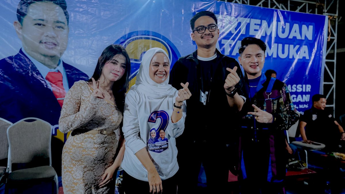 Kampanye dr Ulfah MHG Gambarkan Politik Riang Gembira