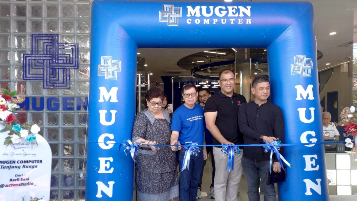 Perluas Pasar, Mugen Computer Buka Cabang Ketiga di Metro Tanjung Bunga Makassar