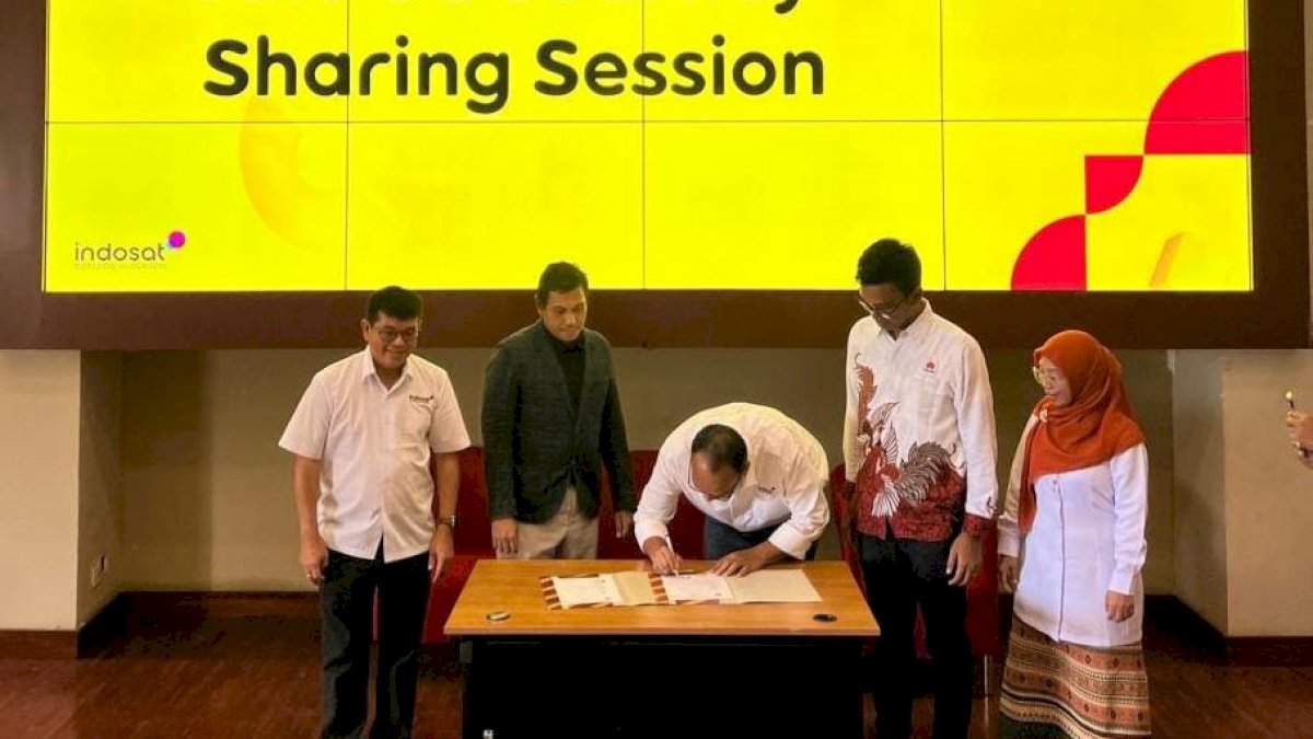 Konsisten Kembangkan Kapasitas Digital, Indosat Hadirkan Laboratorium Berteknologi di Unhas