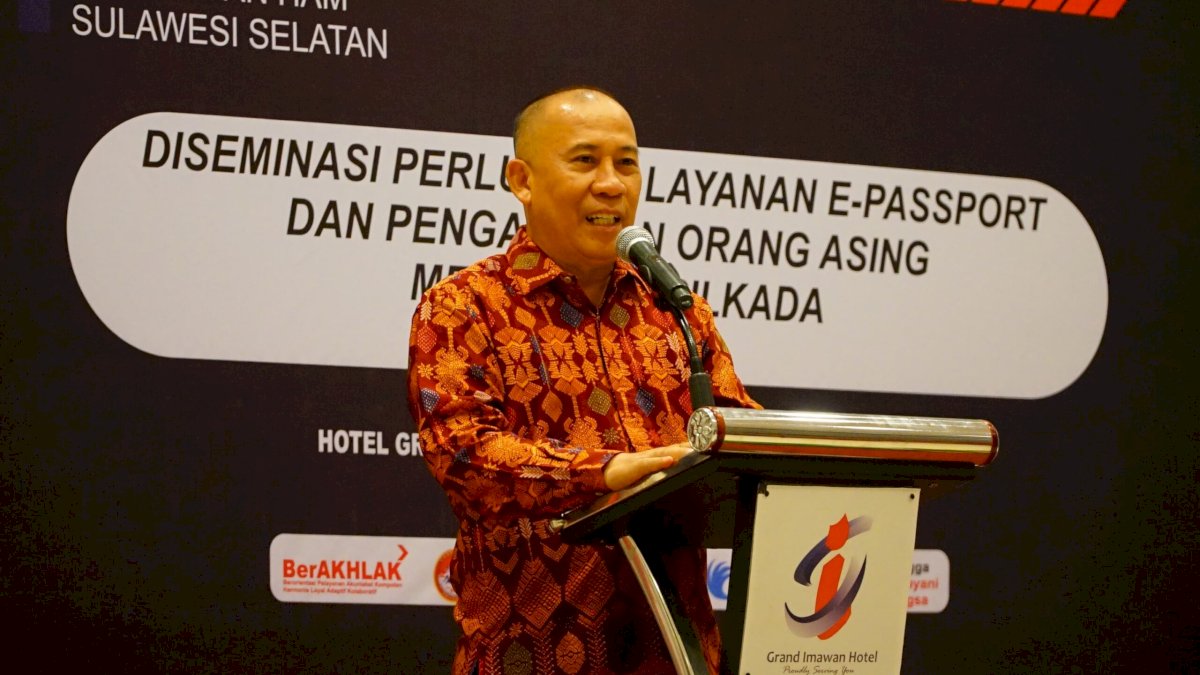 Kanwil Kemenkumham Sulsel Tingkatkan Layanan E-Paspor dan Awasi WNA Jelang Pilkada 2024