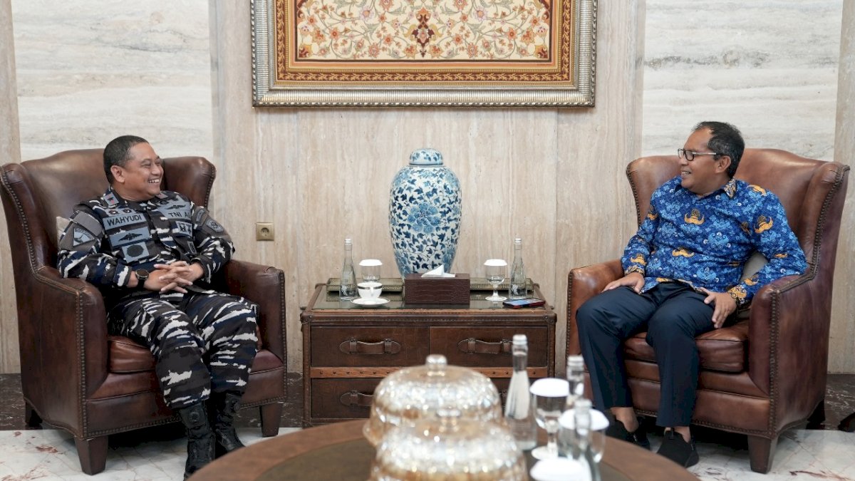 Sambut Kunjungan Danlantamal VI Makassar yang Baru, Danny: Selamat Datang Komandan