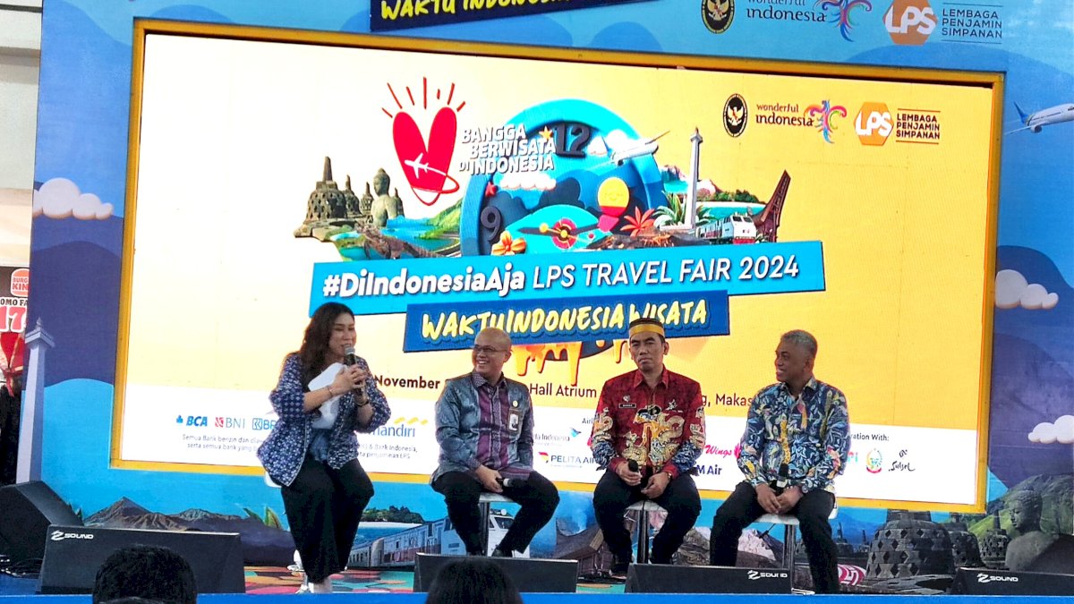 #DiIndonesiaAja LPS Travel Fair 2024 Targetkan Transaksi 5 Miliar Rupiah di Setiap Kota, Termasuk Makassar