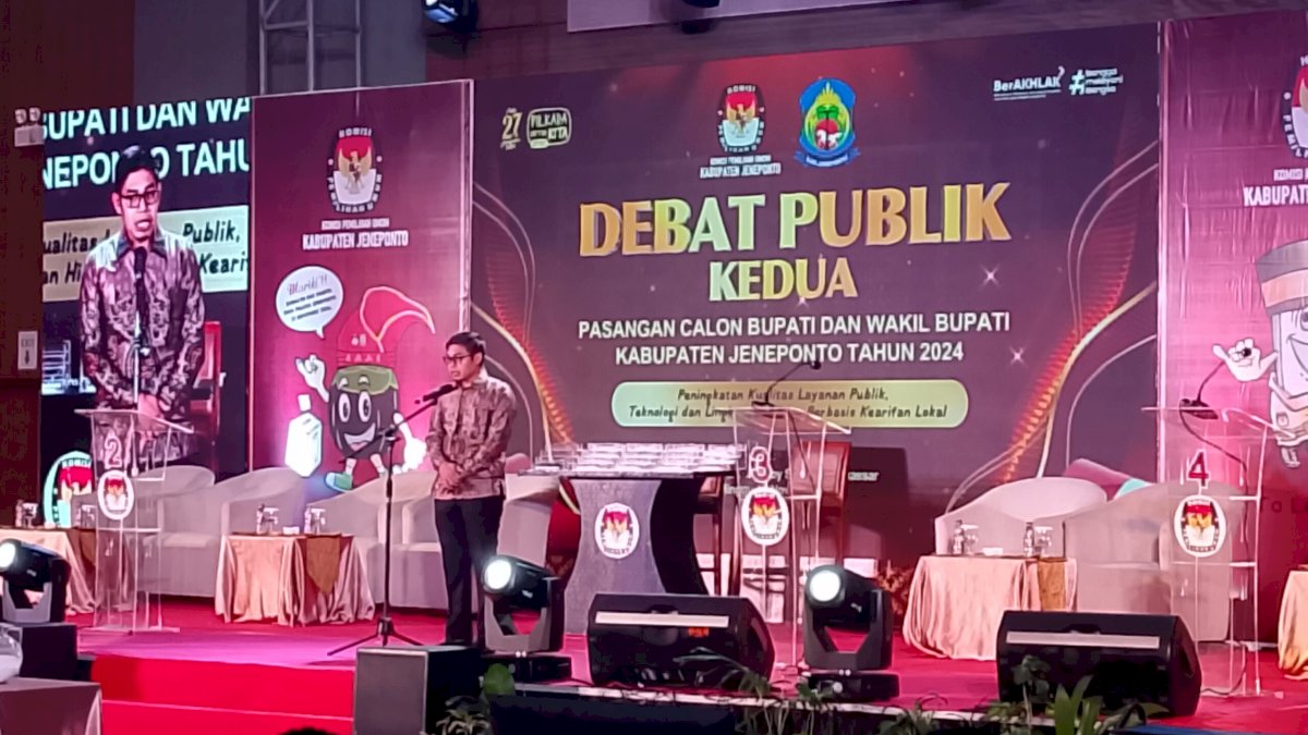 KPU Jeneponto Gelar Debat Publik Season Kedua untuk Pilkada, Ini Tujuannya