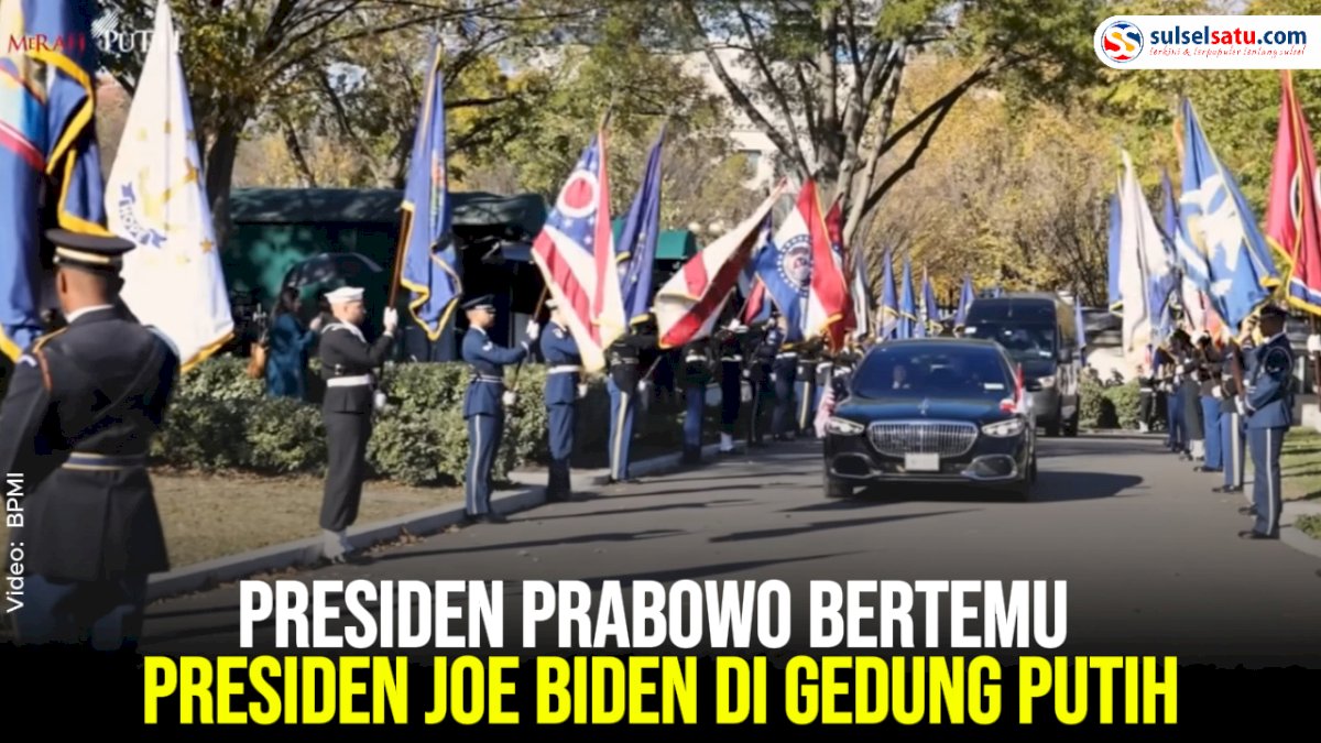 VIDEO: Presiden Prabowo Bertemu Presiden Joe Biden di Gedung Putih