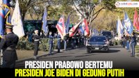 VIDEO: Presiden Prabowo Bertemu Presiden Joe Biden di Gedung Putih