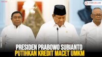 VIDEO: Presiden Prabowo Subianto Putihkan Kredit Macet UMKM