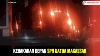 VIDEO: Kebakaran Depan SPN Batua Makassar