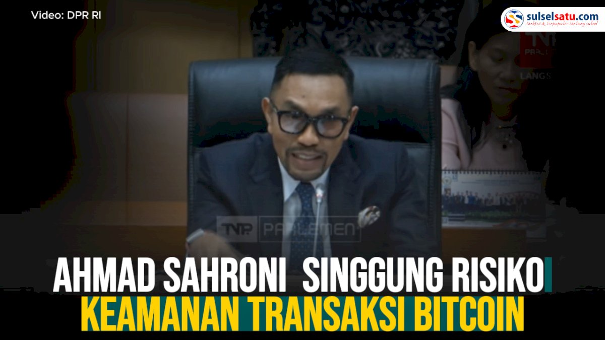 VIDEO: Komisi III DPR Rapat Bersama PPATK, Ahmad Sahroni Singgung Risiko Keamanan Transaksi Bitcoin