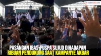 VIDEO: Pasangan Ibas-Puspa Sujud Dihadapan Ribuan Pendukung saat Kampanye Akbar