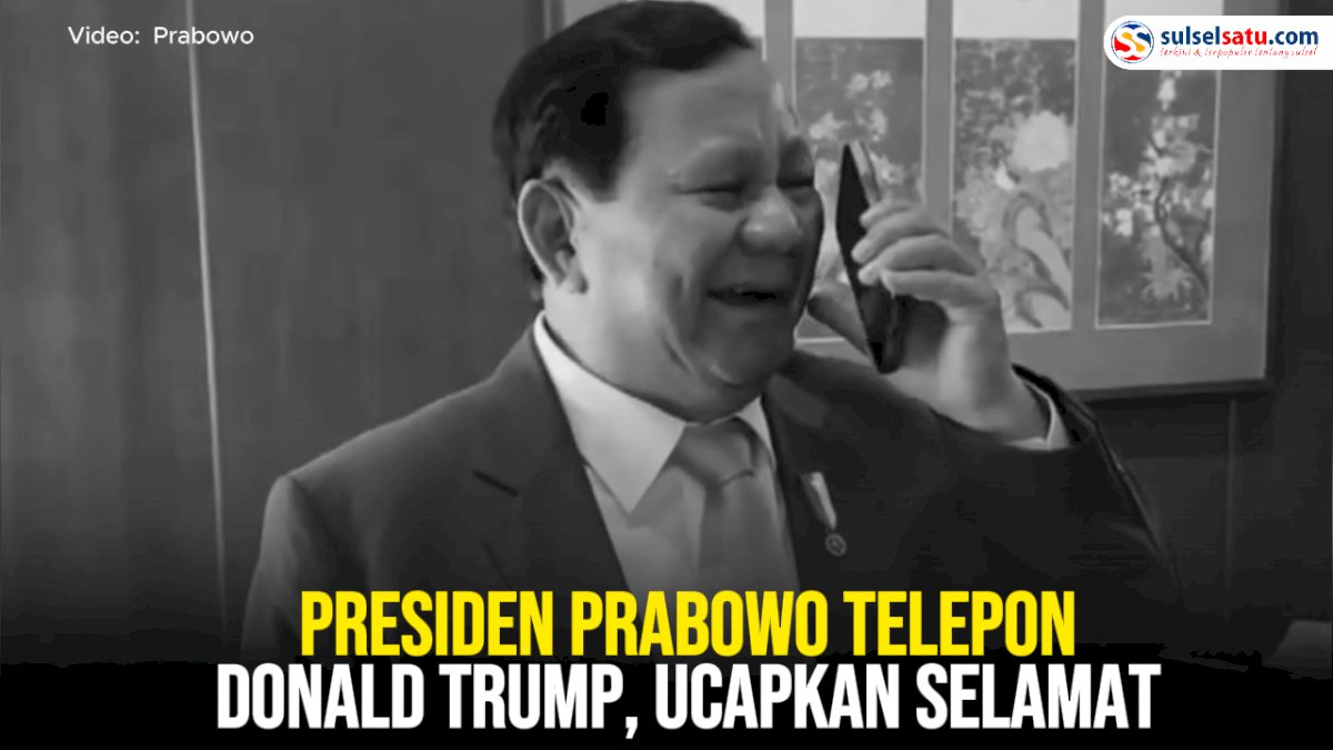 VIDEO: Presiden Prabowo Telepon Donald Trump, Ucapkan Selamat