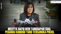 VIDEO: Meutya Hafid Beri Tanggapan Soal Pegawai Komdigi yang Tersangka Pinjol
