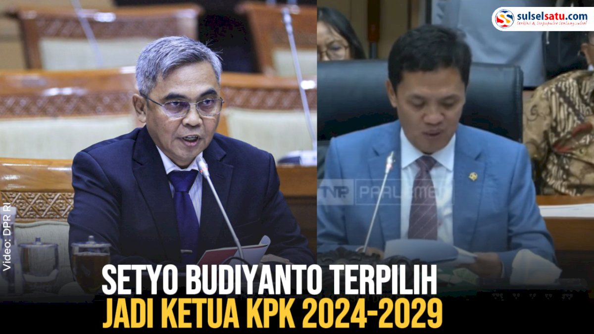 VIDEO: Setyo Budiyanto Terpilih Jadi Ketua KPK 2024-2029