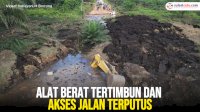 VIDEO: Tanah Bergerak di Mamuju Tengah, Alat Berat Tertimbun dan Akses Jalan Terputus