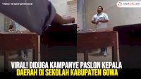 VIDEO: Viral! Diduga Kampanye Paslon Kepala Daerah di Sekolah Kabupaten Gowa