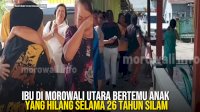 VIDEO: Ibu di Morowali Utara Bertemu Anak yang Hilang Selama 26 Tahun Silam