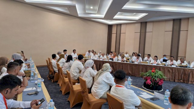 Journalist Class OJK di Makassar yag diikuti 40 media dari Sulampua. Foto: Sri Wahyu Diastuti / Sulselsatu.com. 